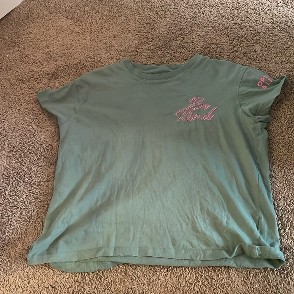 Green and pink